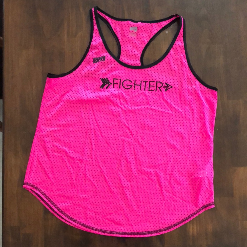 Hot Pink Workout Tank